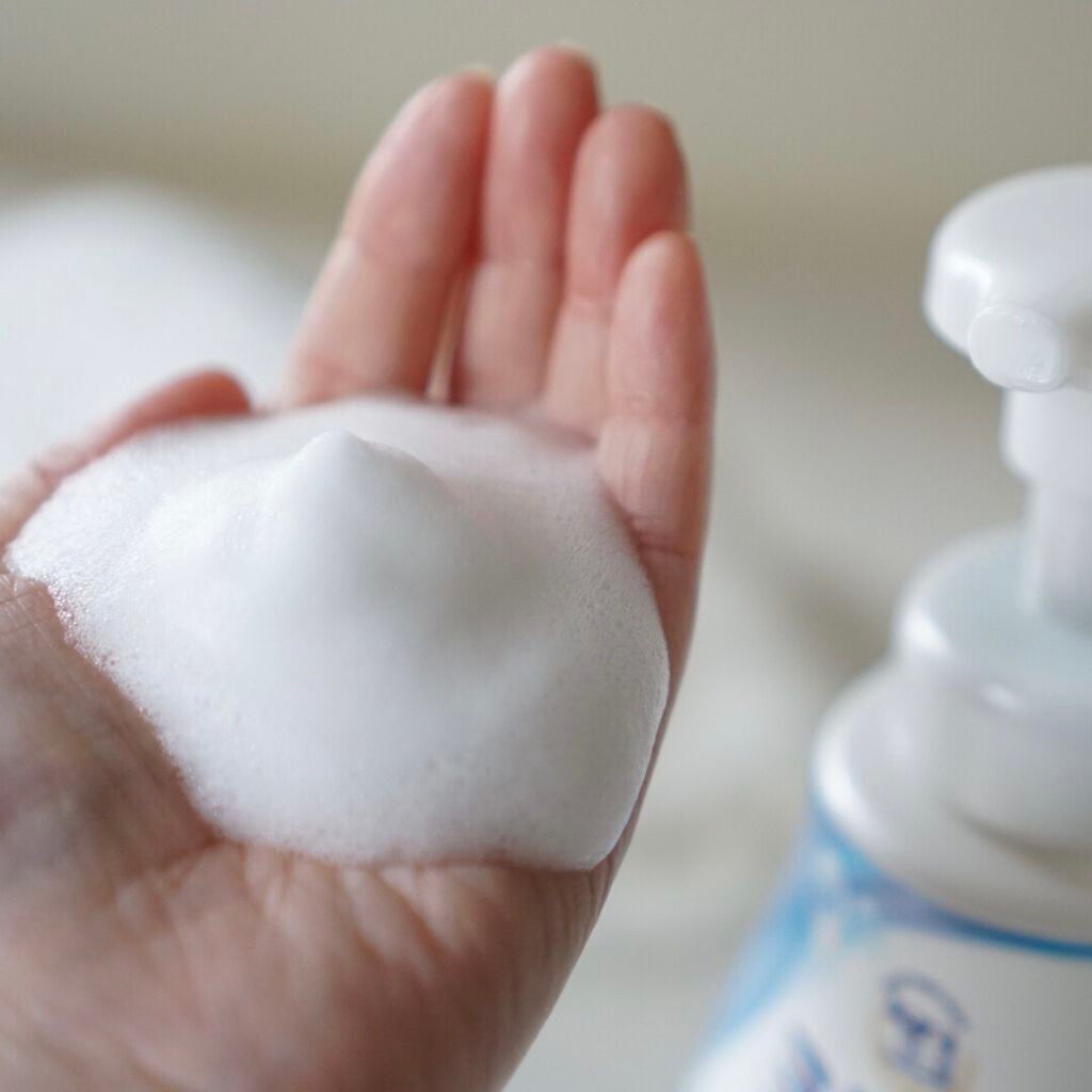 泡で出てくる ミルキィボディソープ やさしいせっけんの香り/ミルキィ/ボディソープを使ったクチコミ(3枚目)