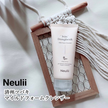 済州ツバキマイルドフォームクレンザー/Neulii/洗顔フォームを使ったクチコミ(2枚目)