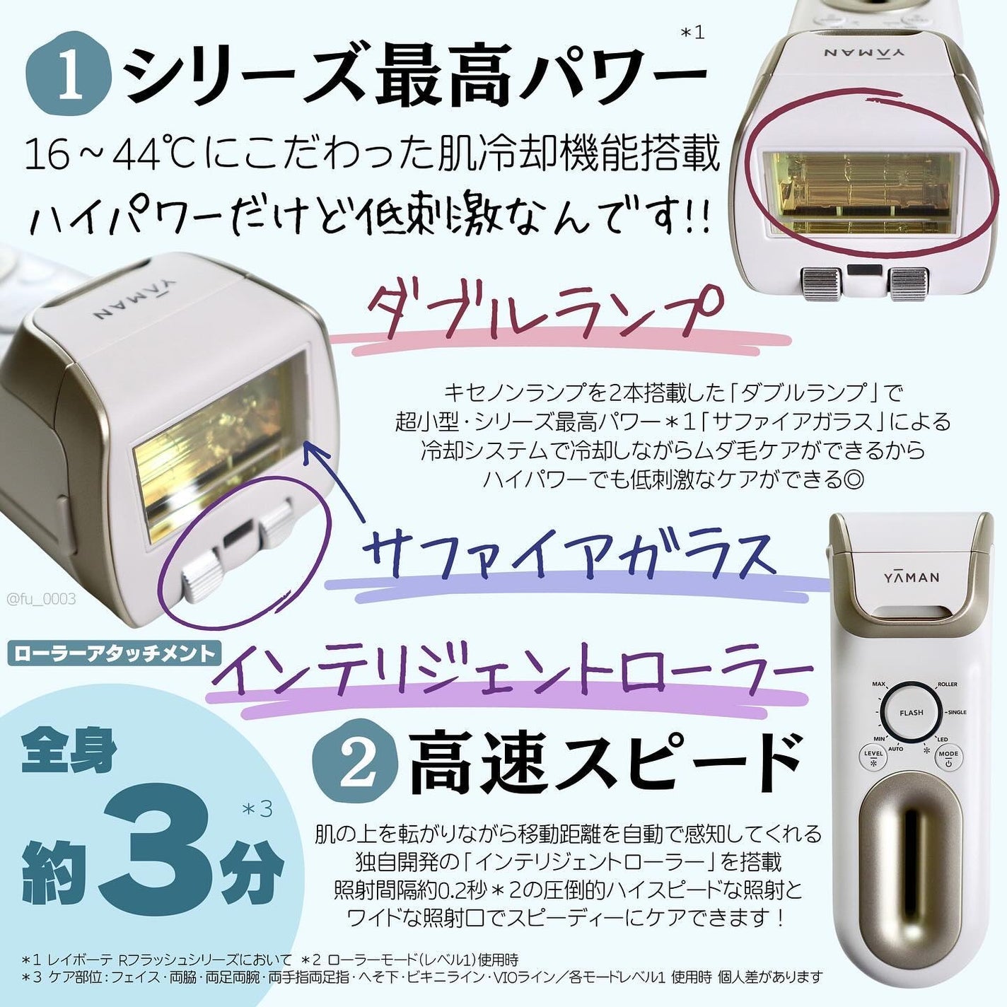 レイボーテ クールプロ|YA-MAN TOKYO JAPANの口コミ - 3/1発売 レイボーテ クールプロ|YA-MAN TOKYO JAPANの口コミ - 3/1発売