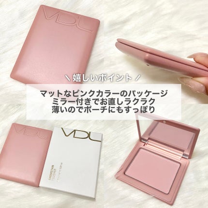 チークステイン ブラッシャー/VDL/パウダーチークを使ったクチコミ(5枚目)