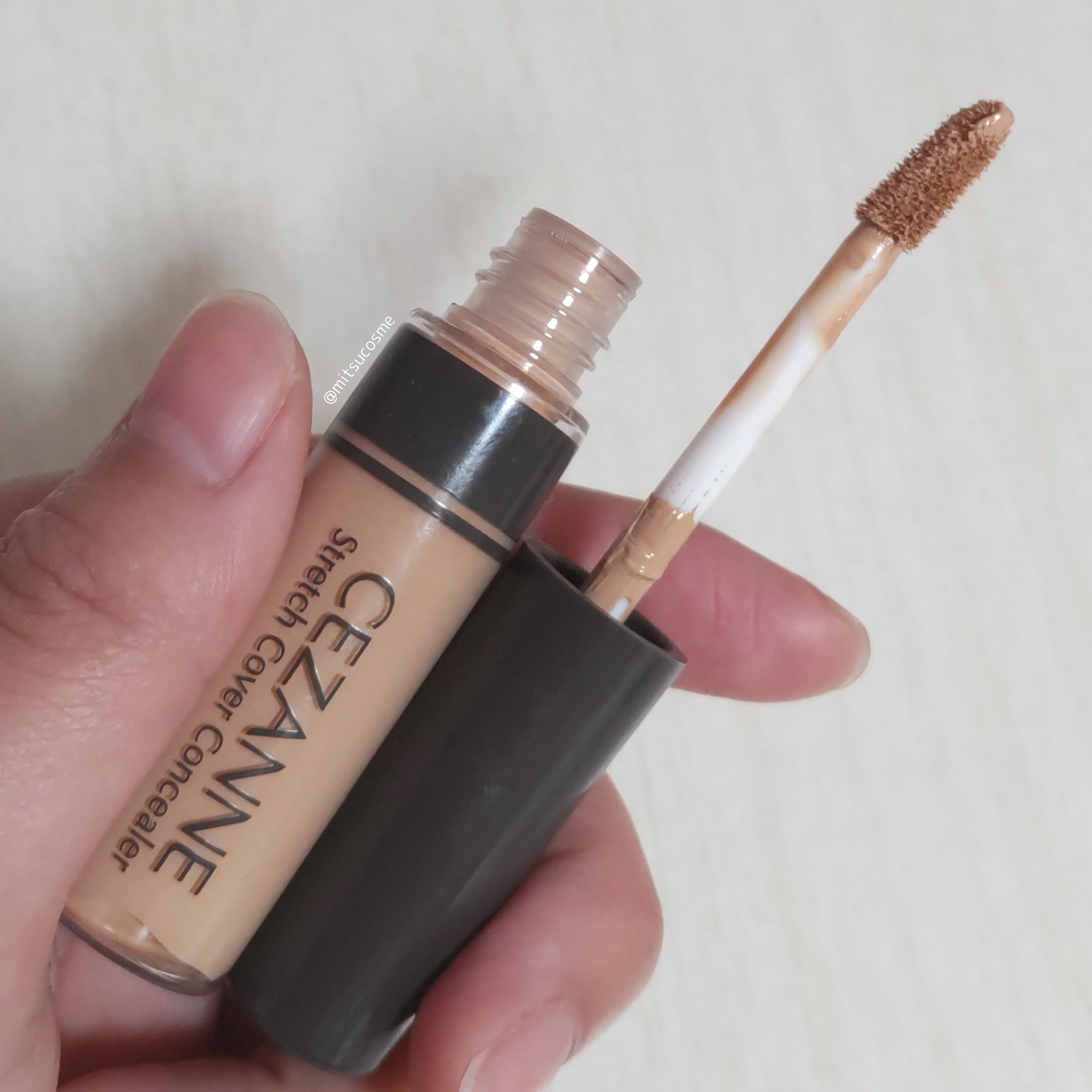 CEZANNE ストレッチカバーコンシーラーのクチコミ「嬉しい660円のコンシーラー！
プチプラでも、じゅうぶん使えます♡

───────────
.....」（2枚目）