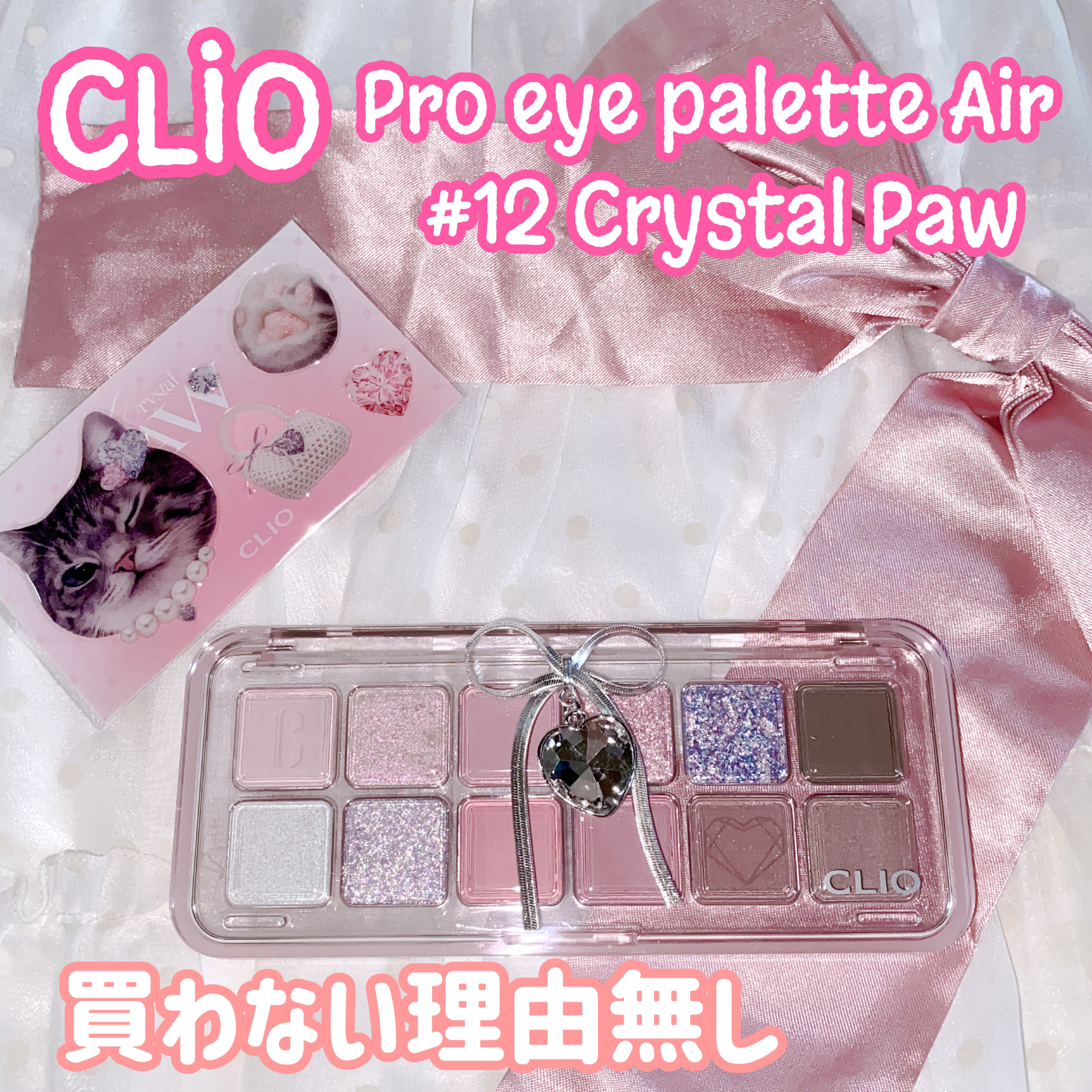 プロ アイ パレット エアー/CLIO/アイシャドウパレットを使ったクチコミ（2枚目）