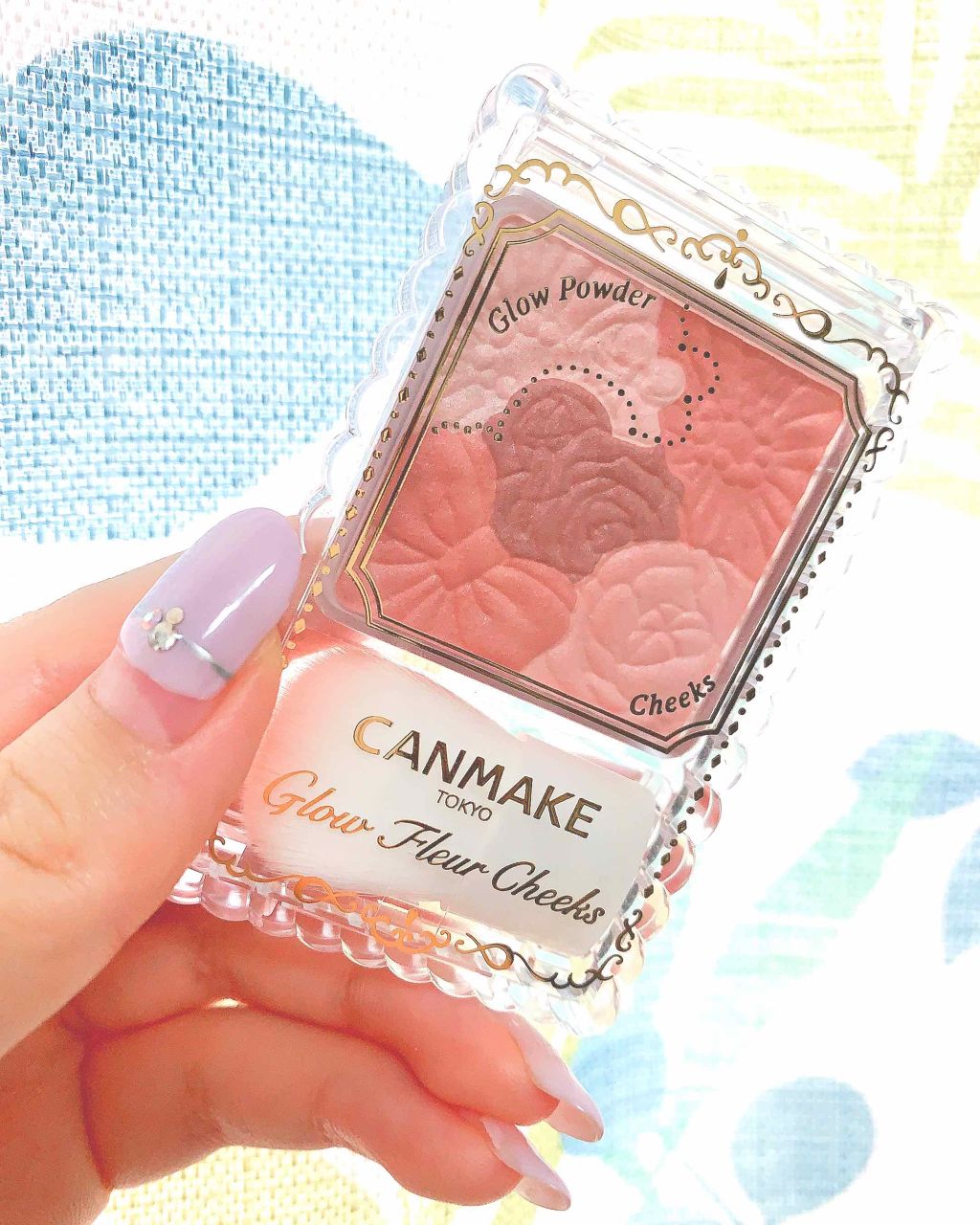 グロウフルールチークス/キャンメイク/パウダーチークを使ったクチコミ(1枚目)