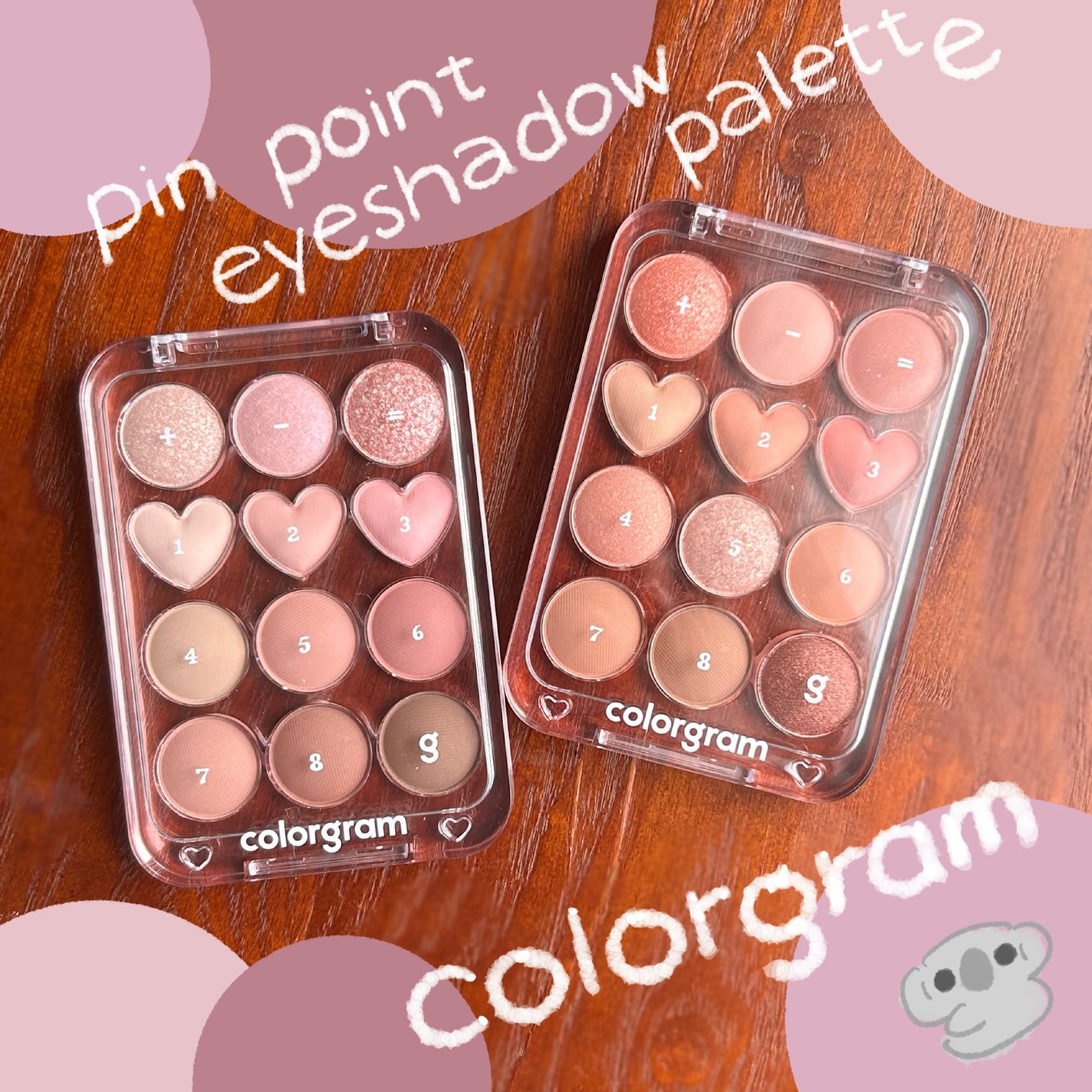 目元チュートリアルアイパレット/Colorgram/アイシャドウパレットを使ったクチコミ(1枚目)