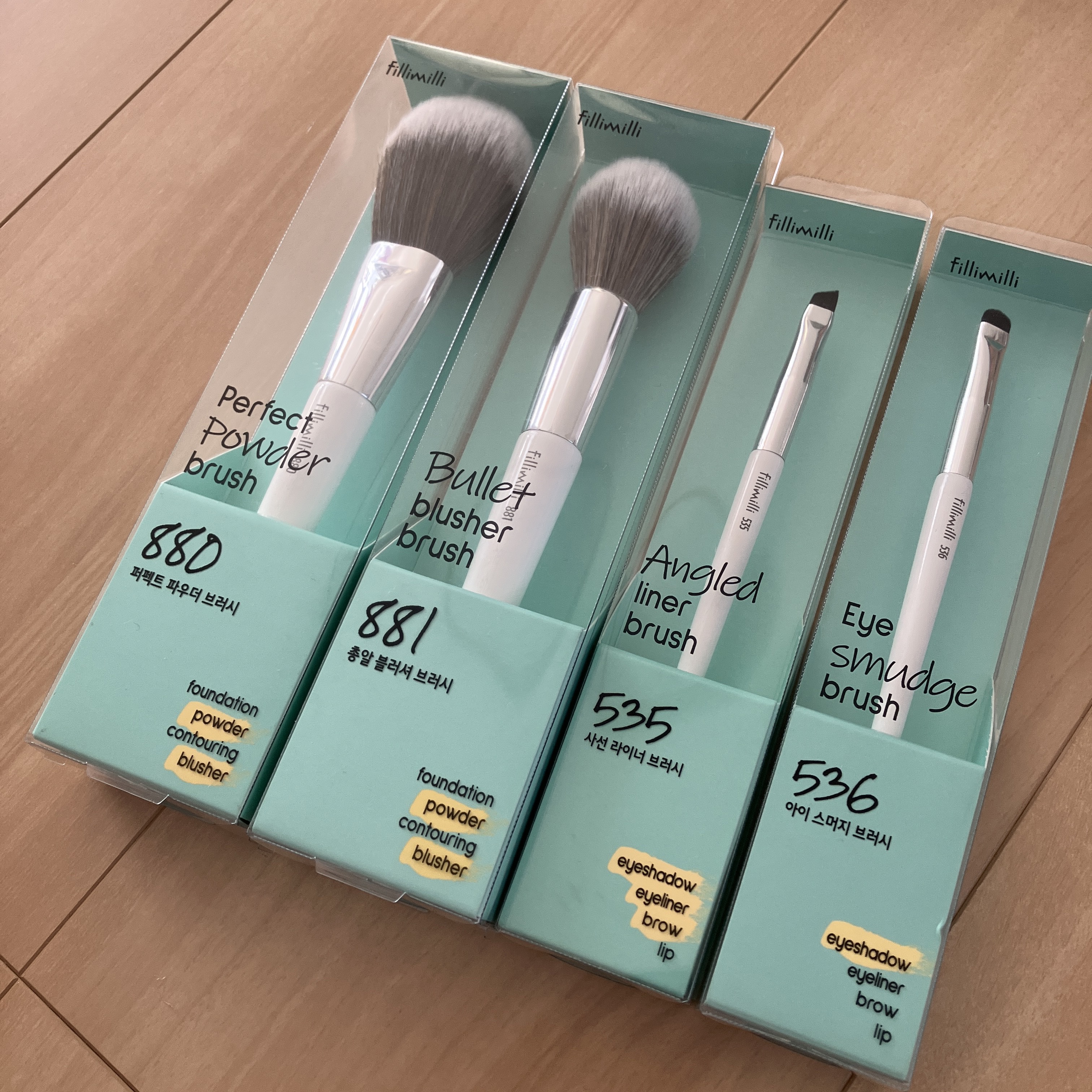 FilliMilli パーフェクトパウダーブラシ880/fillimilli/メイクブラシを使ったクチコミ（1枚目）