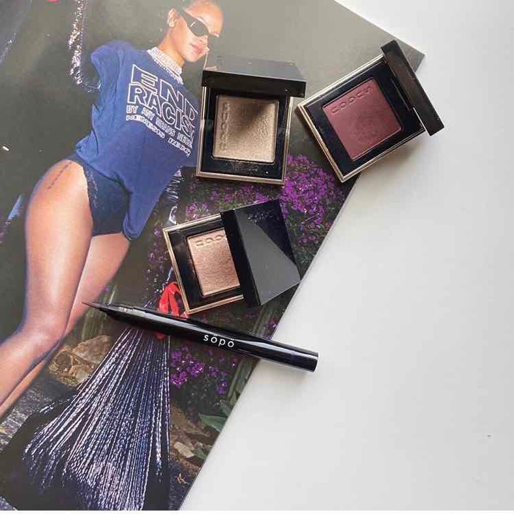 リキッドアイライナー/sopo/リキッドアイライナーを使ったクチコミ(1枚目)