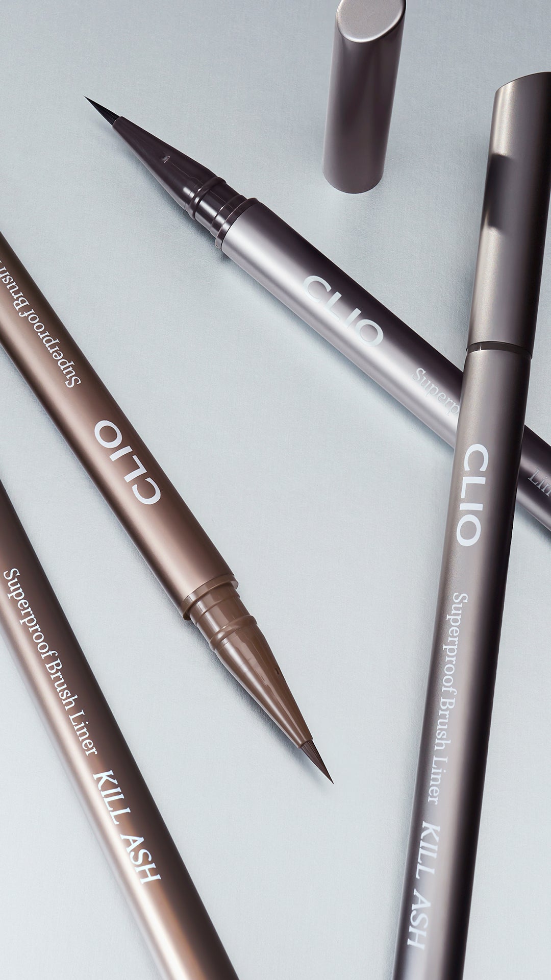 スーパープルーフ ブラッシュ ライナー キルアッシュ/CLIO/アイライナーを使ったクチコミ(2枚目)