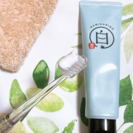 歯磨き堂 薬用ホワイトニングペースト/歯磨き堂/歯磨き粉を使ったクチコミ(4枚目)