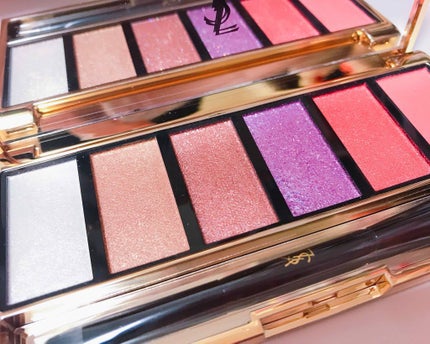 メイクパレット シマー ラッシュ/YVES SAINT LAURENT BEAUTE/アイシャドウパレットを使ったクチコミ(2枚目)