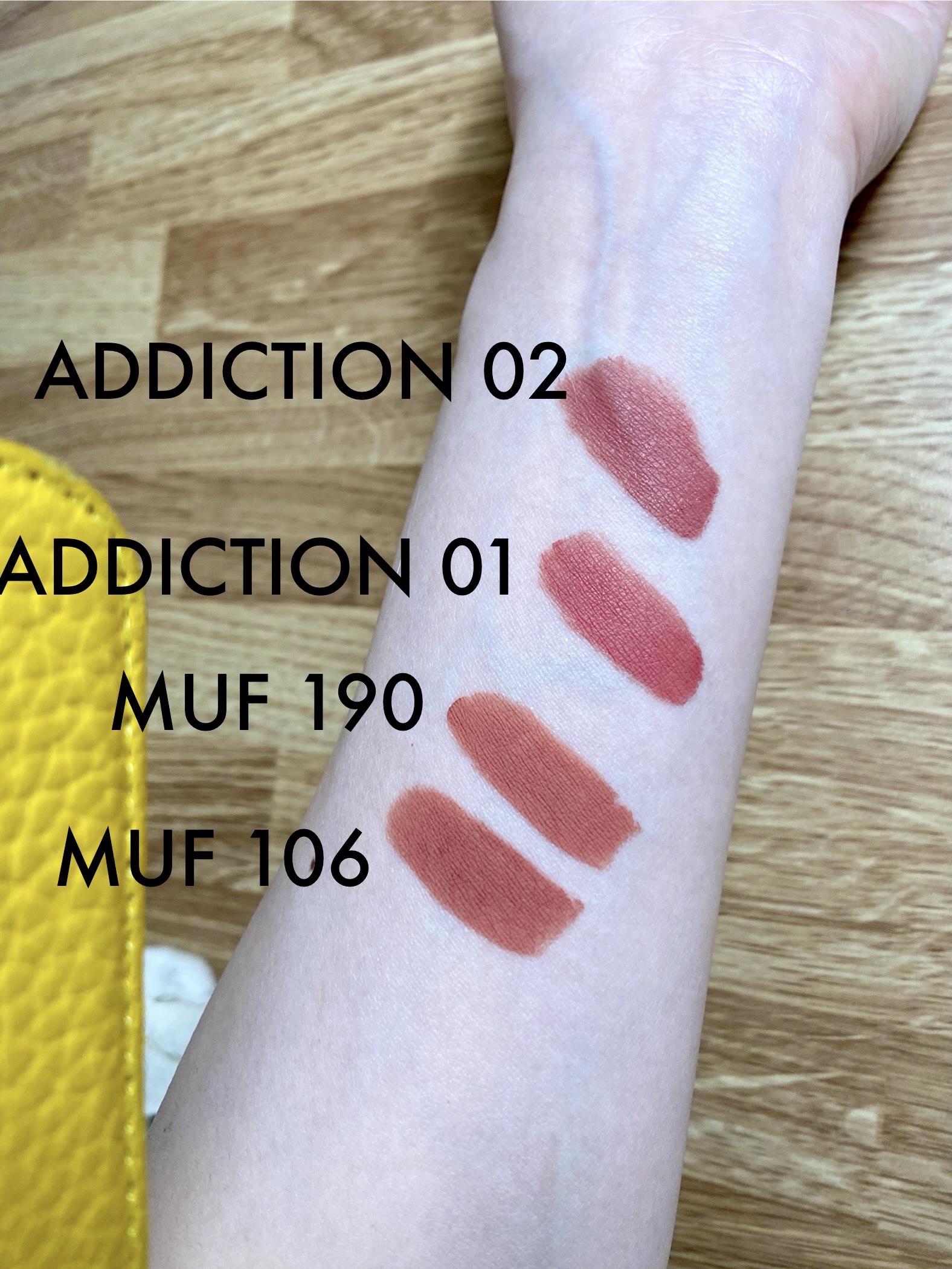 ルージュアーティスト フォーエバーマット 190/MAKE UP FOR EVER/口紅を使ったクチコミ（2枚目）