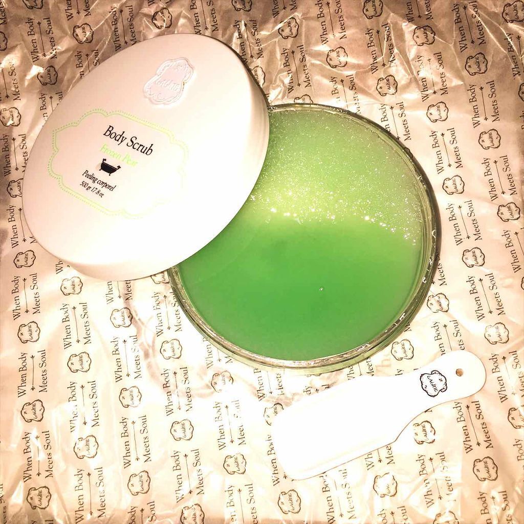 ボディスクラブフローズンペア/Laline/ボディスクラブを使ったクチコミ(1枚目)