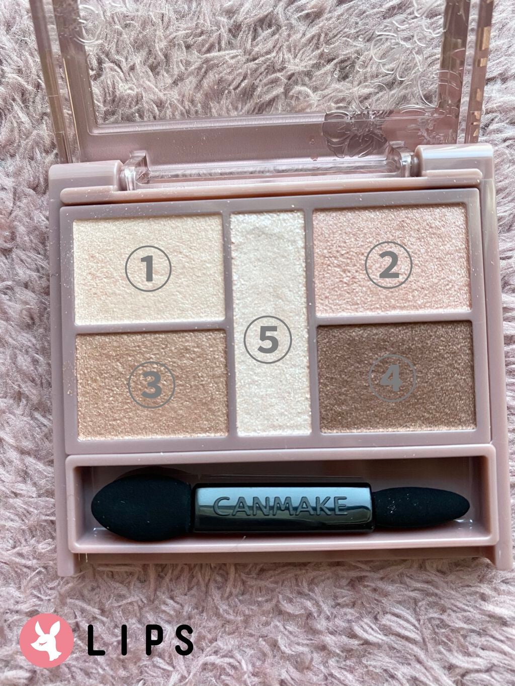 パーフェクトスタイリストアイズ/キャンメイク/アイシャドウパレットを使ったクチコミ(2枚目)