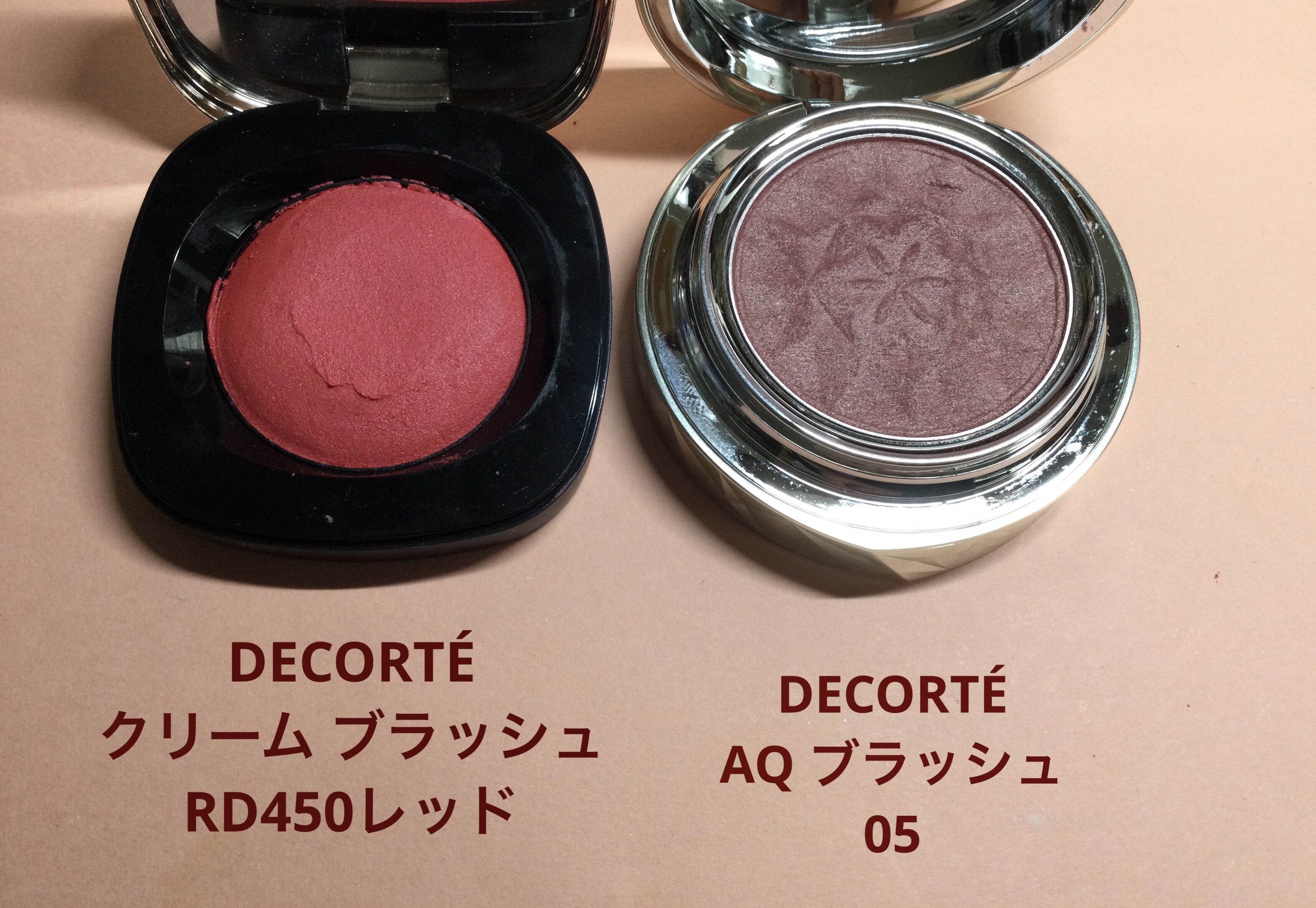 クリーム ブラッシュ/DECORTÉ/ジェル・クリームチークを使ったクチコミ（2枚目）