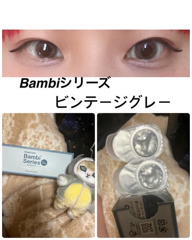 Angelcolor Bambi Series Vintage 1day ヴィンテージグレー/AngelColor/ワンデー（１DAY）カラコンを使ったクチコミ（1枚目）