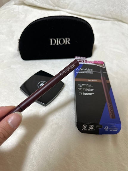 エーメイク マットリキッドアイライナー /A/mAke/リキッドアイライナーを使ったクチコミ(2枚目)