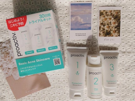 3STEP スキンケア 30⽇分 トライアルセット/プロアクティブ/スキンケアキットを使ったクチコミ(1枚目)