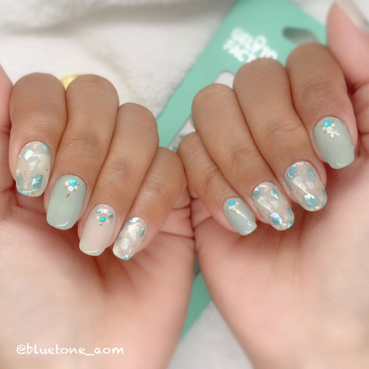 ジェルネイル(ライト対応)/セリア/ジェルネイルを使ったクチコミ(9枚目)