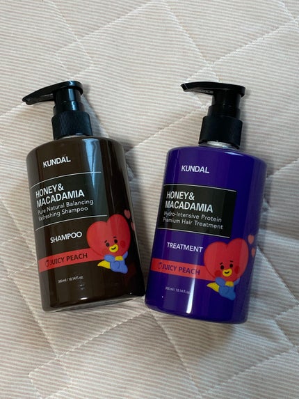 ハニー&マカデミアシャンプー/トリートメント /KUNDAL/シャンプー・コンディショナーを使ったクチコミ(2枚目)