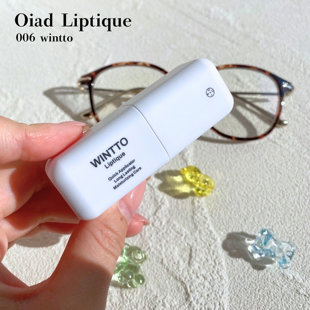 リップティーク/oiad/口紅を使ったクチコミ(2枚目)