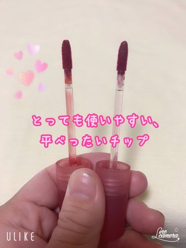 3CE BLUR WATER TINT/3CE/口紅を使ったクチコミ（2枚目）