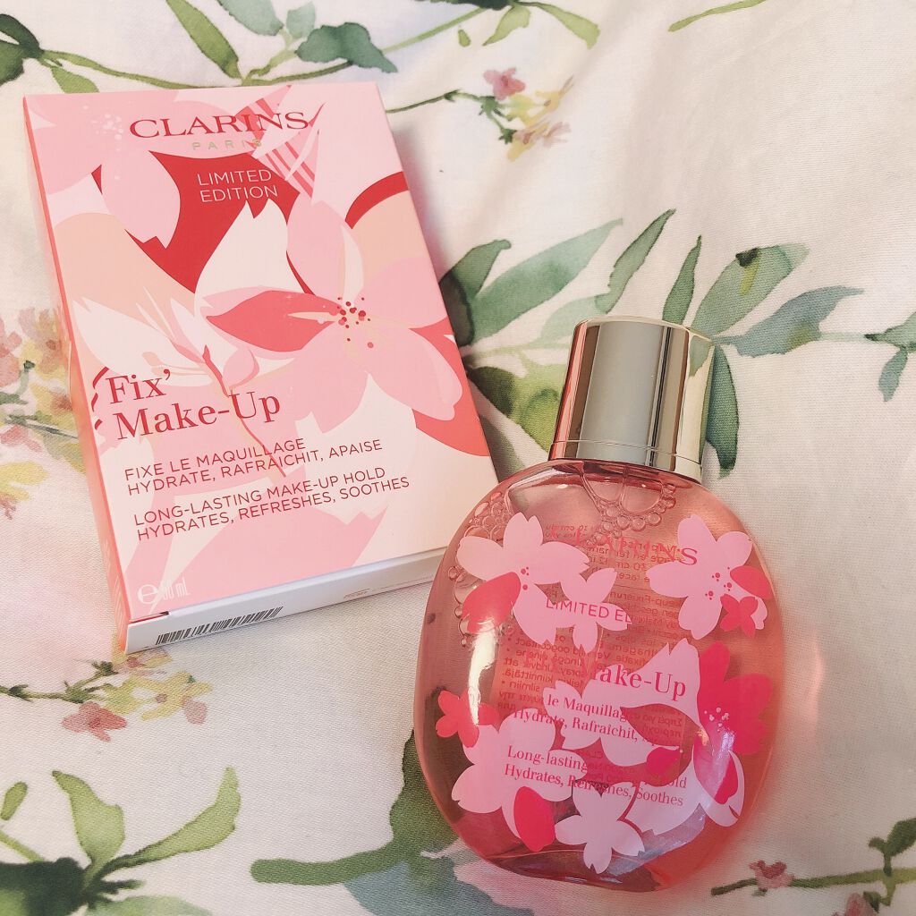 フィックス メイクアップ/CLARINS/ミスト状化粧水を使ったクチコミ(1枚目)