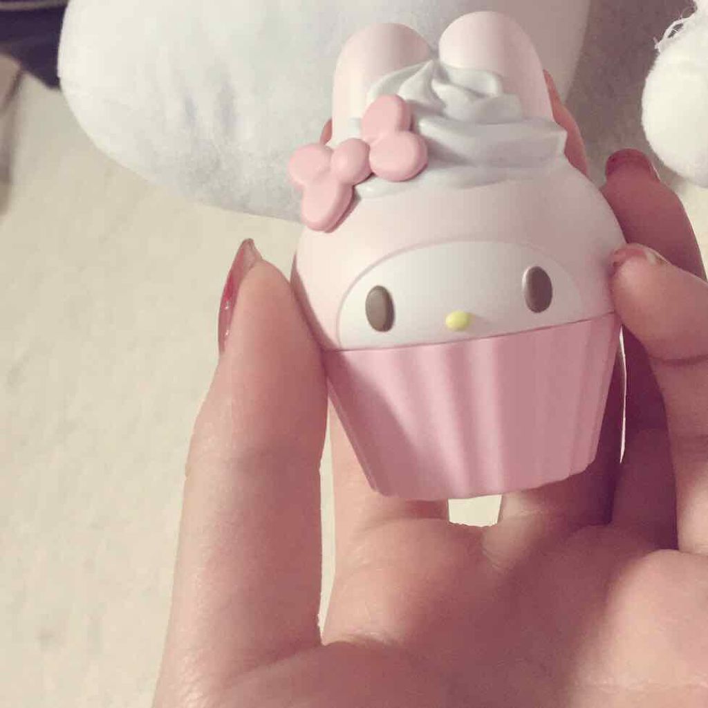 サンリオカップケーキ型リップ/サンリオ/リップクリームを使ったクチコミ(1枚目)