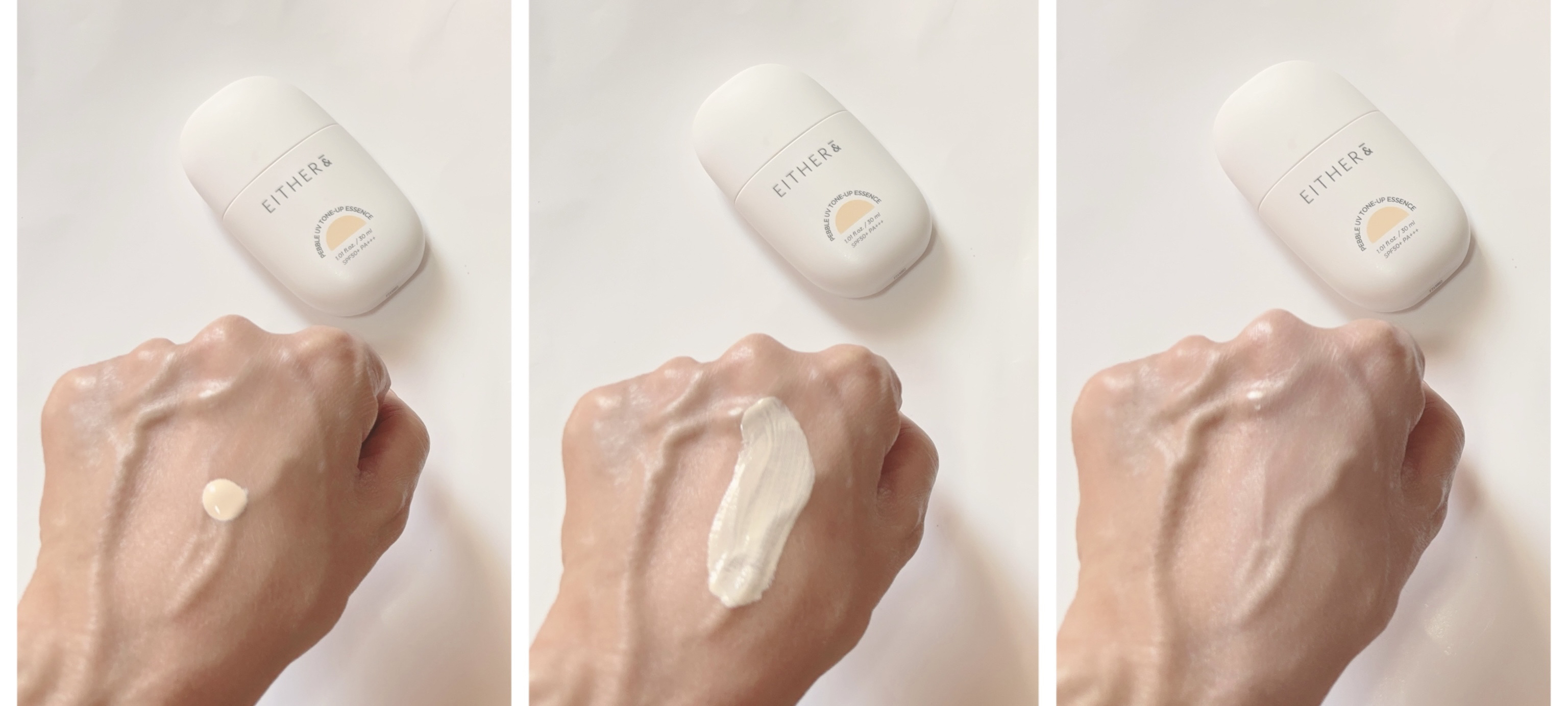 Pebble UV Tone-up Essence スキンベーシュ /EITHER＆/化粧下地を使ったクチコミ（3枚目）