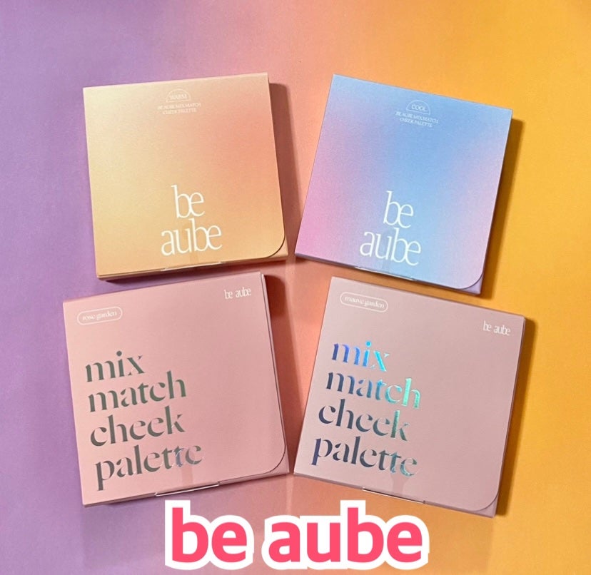 ミックスマッチチークパレット/be aube/パウダーチークを使ったクチコミ(1枚目)