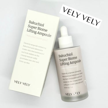 【VELY VELYのプロモーションに参加しています】
*
韓国🇰🇷コスメ『VELY VELY(ブリーブリー)』の美容液「バクチオール スーパーバイオーム リフティング アンプル」を使ってみました〜💖
