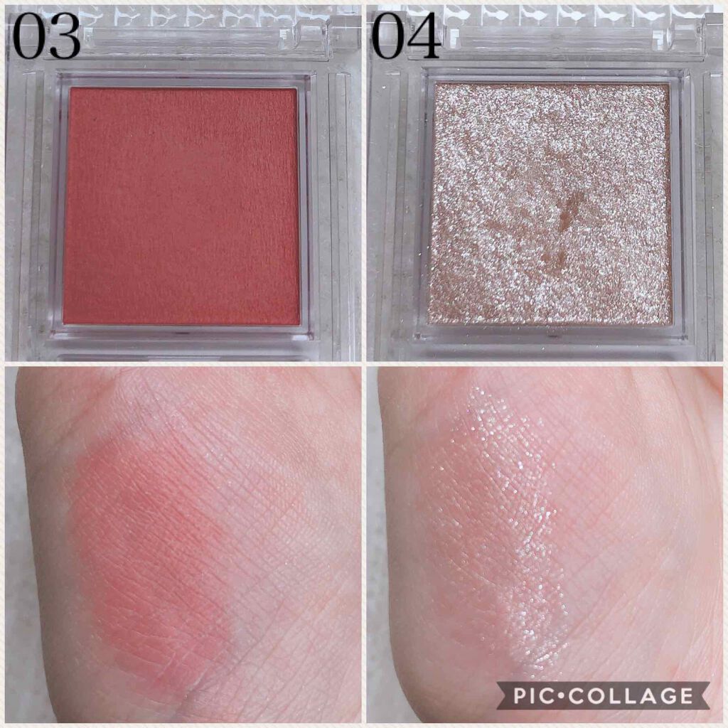 シングルカラーアイシャドウ/CEZANNE/単色アイシャドウを使ったクチコミ（3枚目）