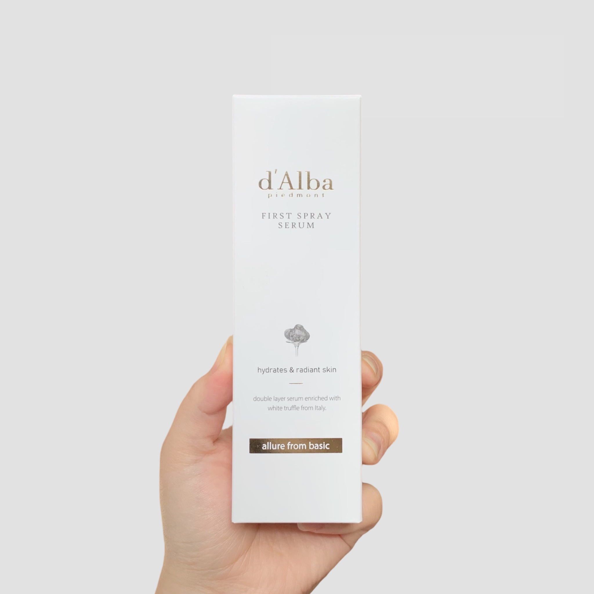 ダルバ ホワイトトリュフファーストスプレーセラム/ダルバ/ミスト状化粧水を使ったクチコミ（2枚目）