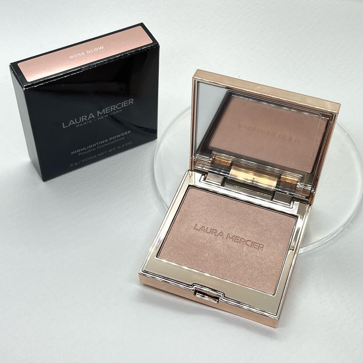 ローズグロウ イルミネーター /ローラ メルシエ/プレストパウダーを使ったクチコミ（2枚目）