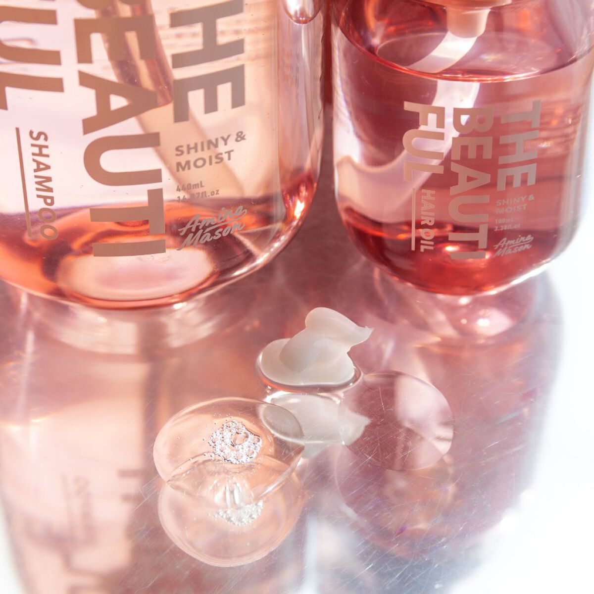 アミノメイソン シャイニー＆モイスト ヘアオイル/アミノメイソン/ヘアオイルを使ったクチコミ（2枚目）