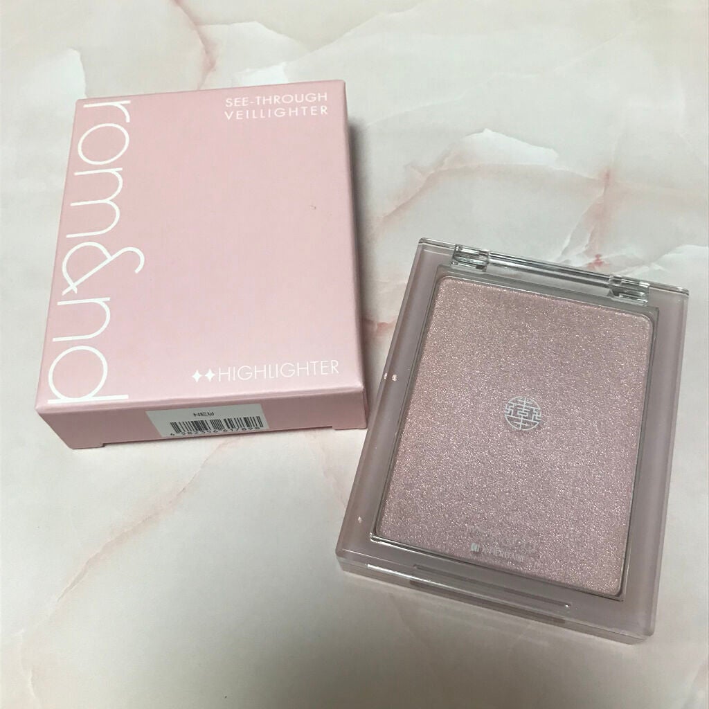 ヴェールライター/rom&nd/パウダーハイライトを使ったクチコミ(1枚目)