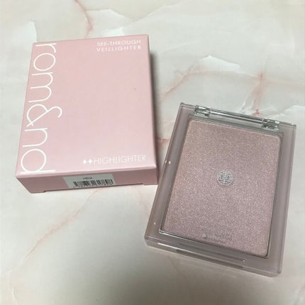 ヴェールライター/rom&nd/パウダーハイライトを使ったクチコミ(1枚目)