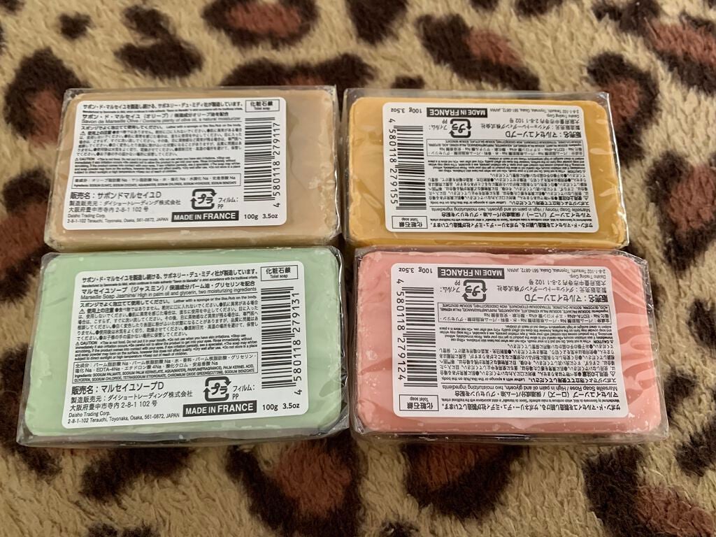 サボン・ド・マルセイユ(マルセイユソープ)/DAISO/洗顔石鹸を使ったクチコミ(2枚目)