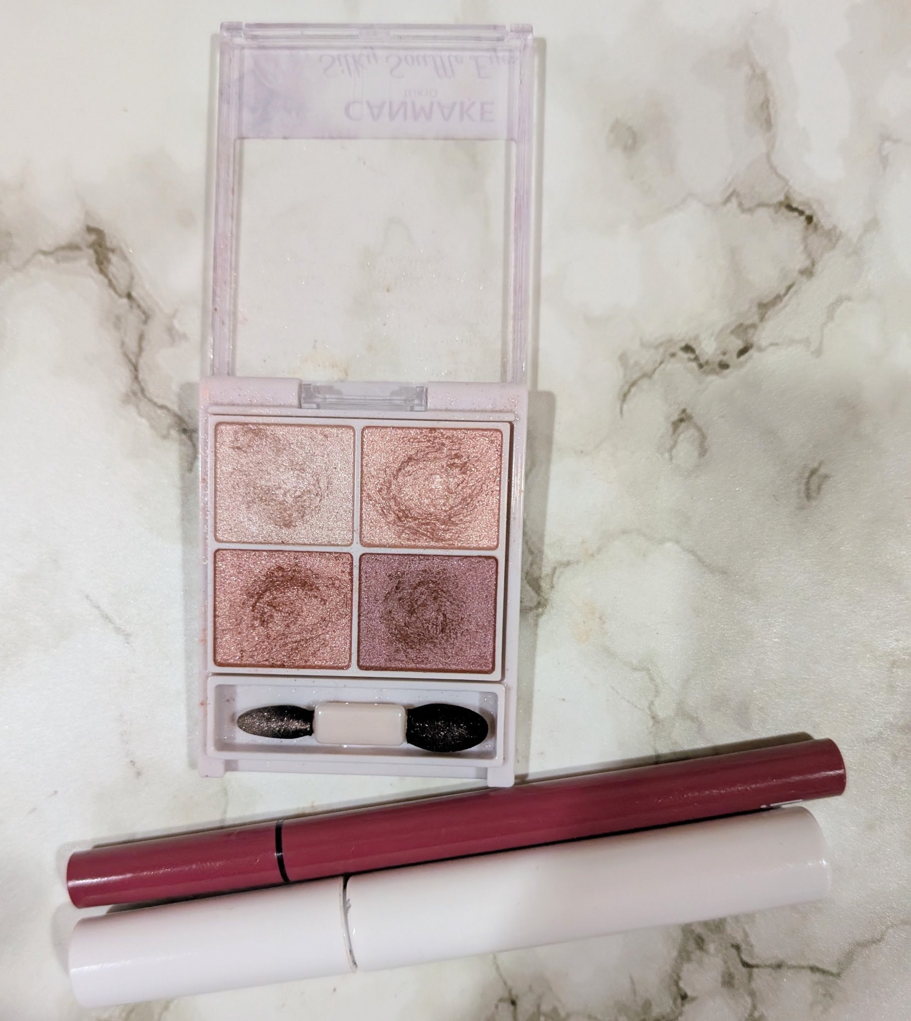 シルキースフレアイズ/キャンメイク/アイシャドウパレットを使ったクチコミ（1枚目）