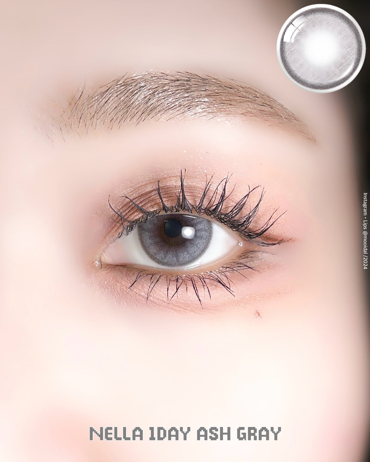 ロシアンスモーキー/OLENS/カラーコンタクトレンズを使ったクチコミ(5枚目)