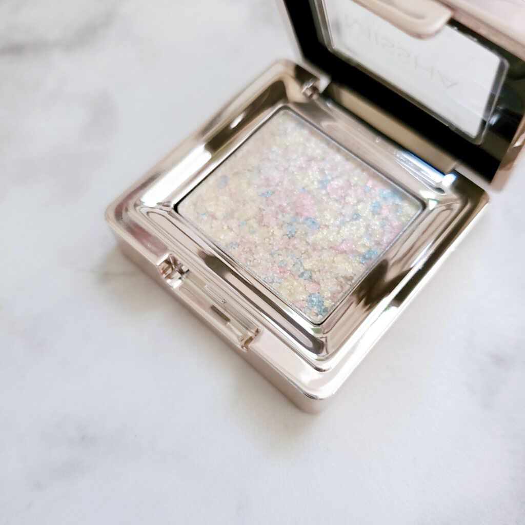 グリッタープリズム シャドウ/MISSHA/グリッターを使ったクチコミ（2枚目）