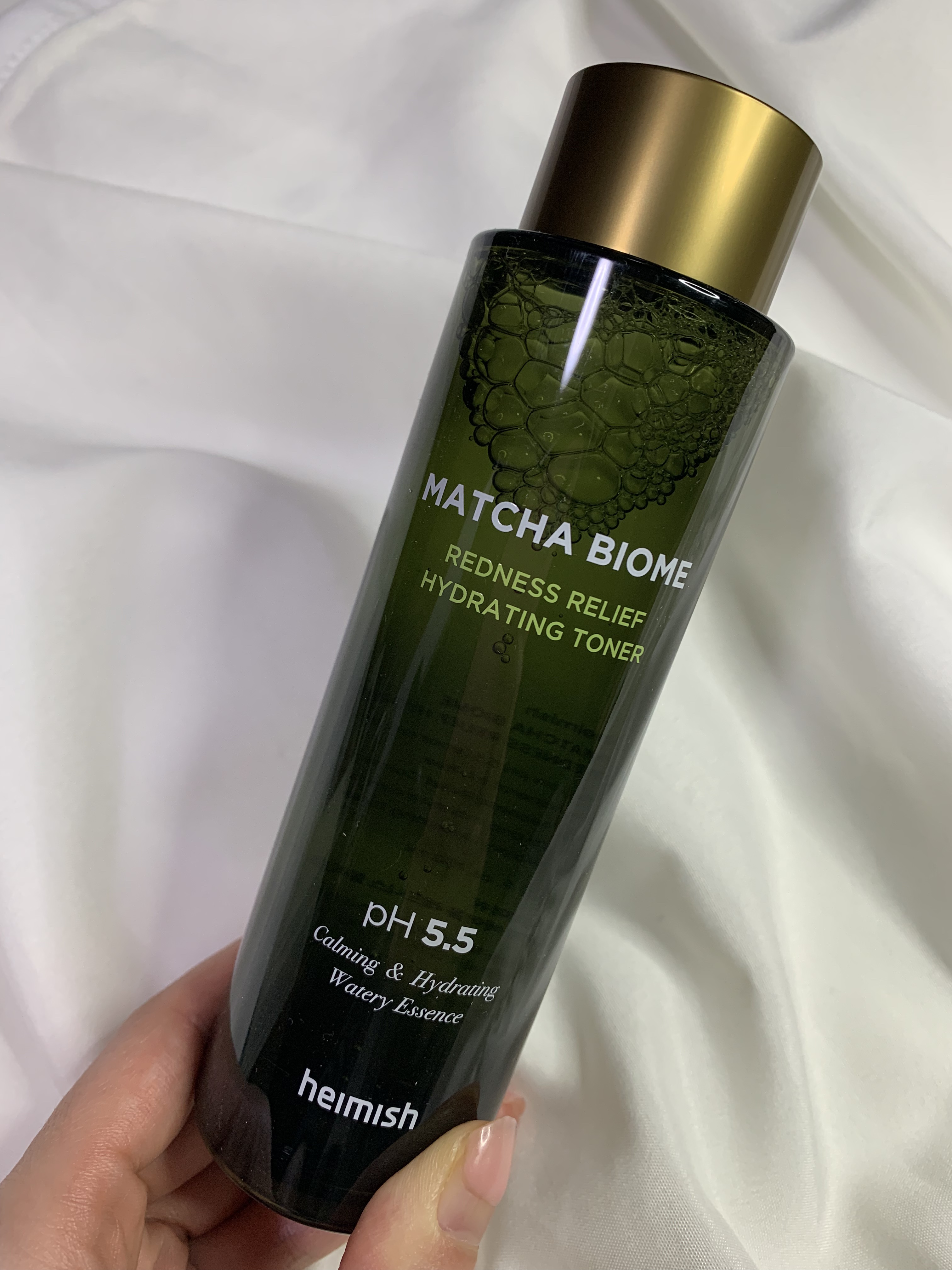 抹茶バイオムレッドネス リリーフハイドレーティングトナー/heimish/化粧水を使ったクチコミ（1枚目）