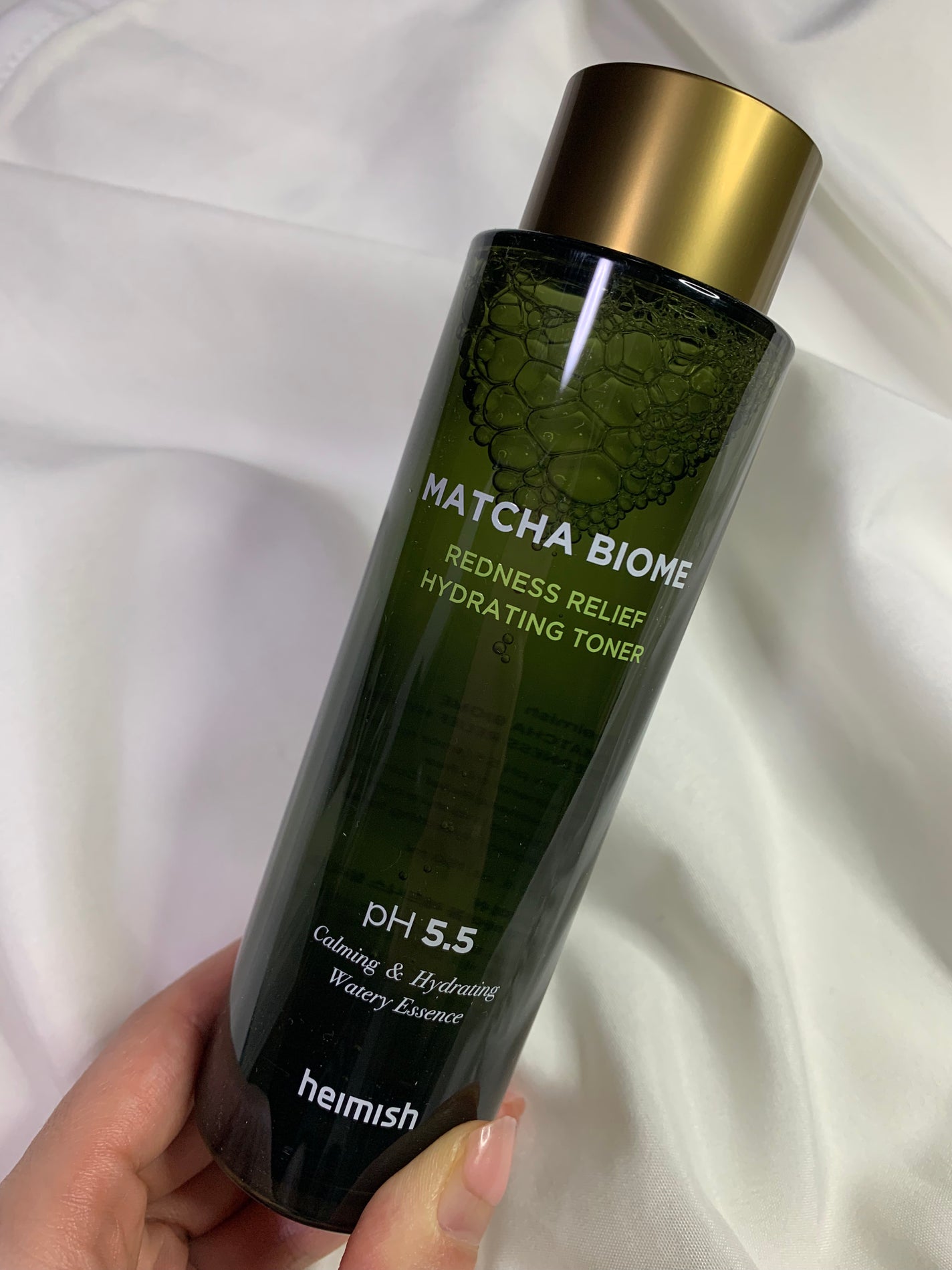 抹茶バイオムレッドネス リリーフハイドレーティングトナー/heimish/化粧水を使ったクチコミ(1枚目)