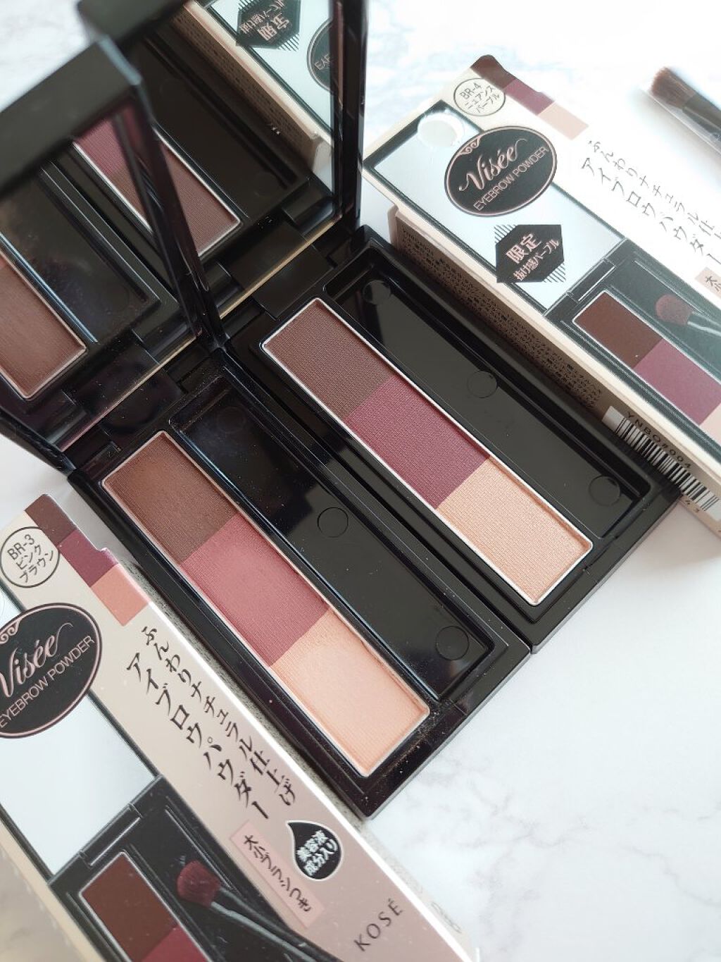 ヴィセ リシェ アイブロウパウダー/Visée/パウダーアイブロウを使ったクチコミ（3枚目）