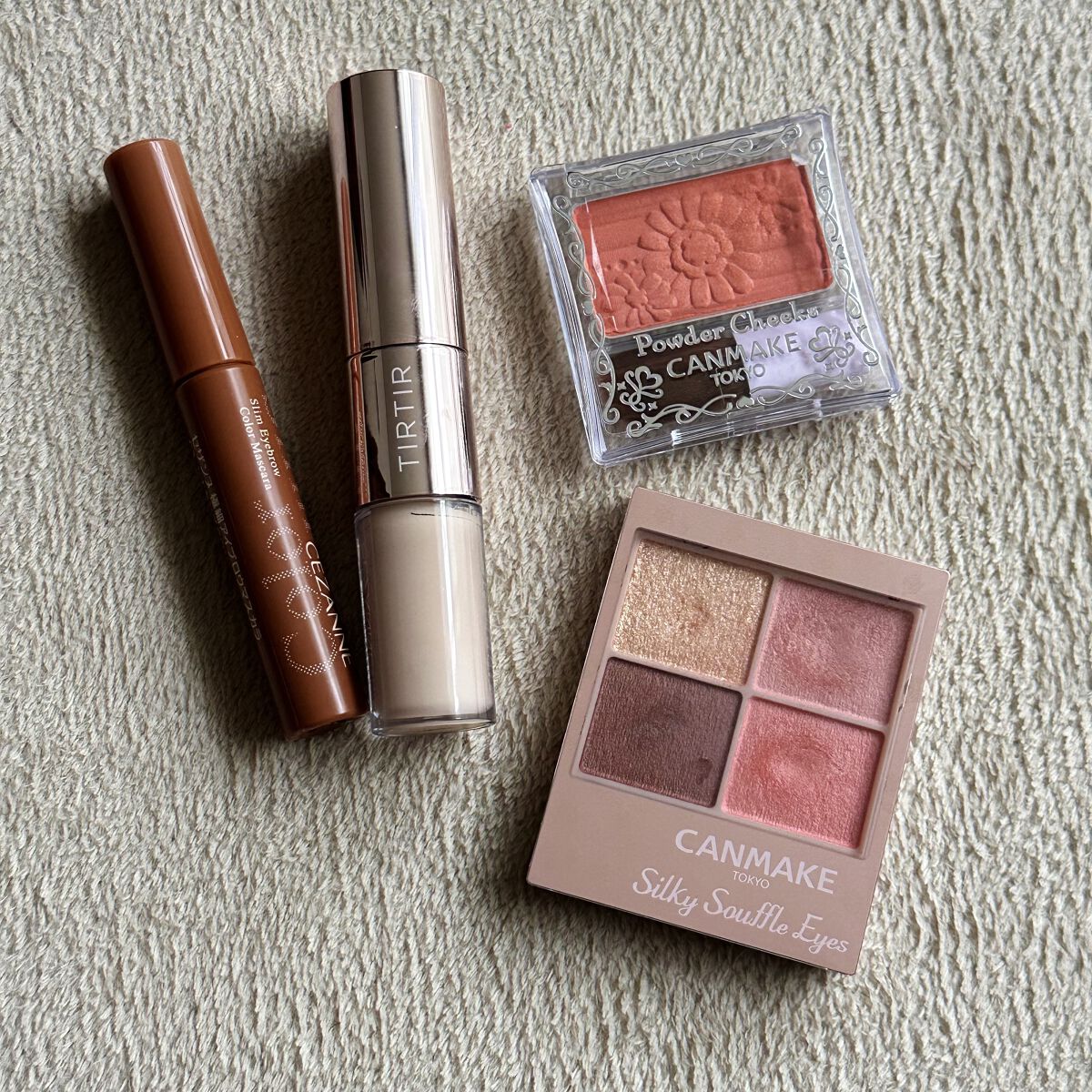 【旧品】パウダーチークス/キャンメイク/パウダーチークを使ったクチコミ（1枚目）