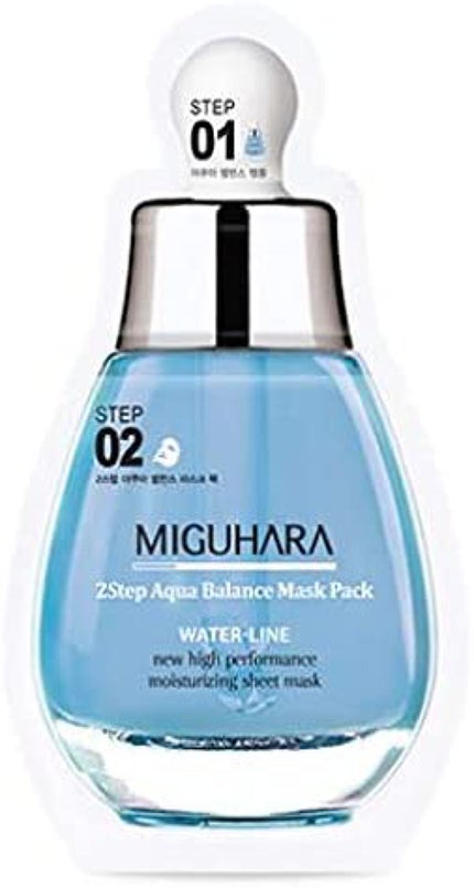 MIGUHARA 2Step Aqua Balance Mask Pack