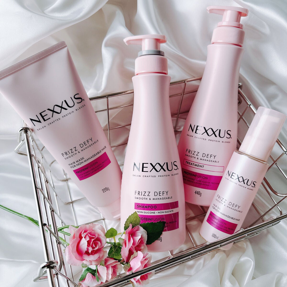 ネクサス スムースアンドマネージャブル 洗い流さないトリートメントオイル/NEXXUS(ネクサス)/ヘアオイルを使ったクチコミ(1枚目)