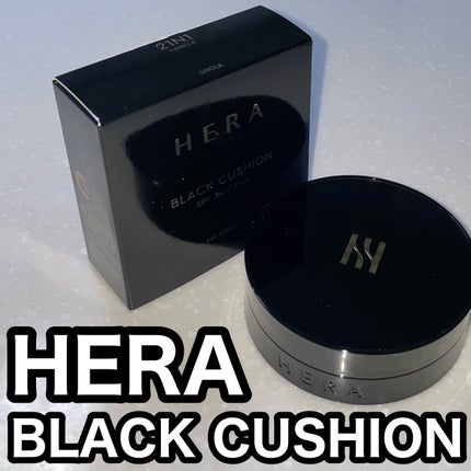 ブラック クッション/HERA/クッションファンデーションを使ったクチコミ(1枚目)