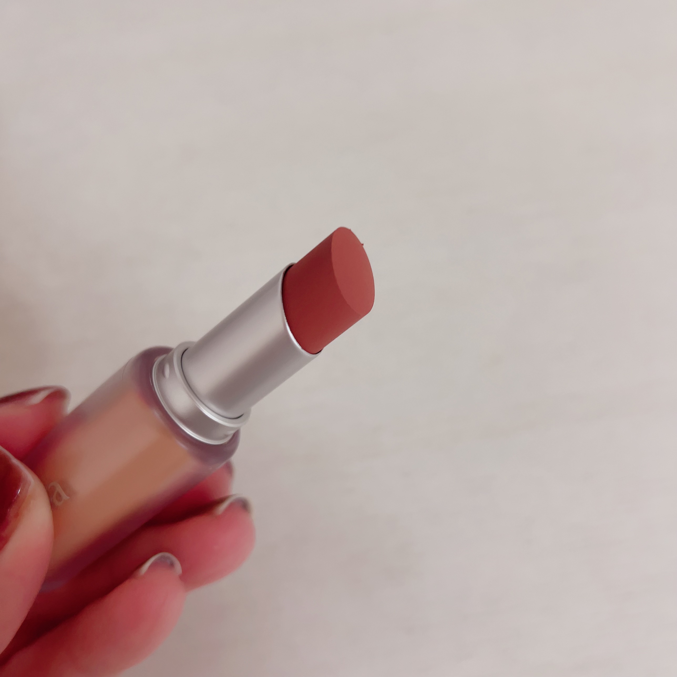 バルキーマットリップスティック/Laka/口紅を使ったクチコミ（2枚目）