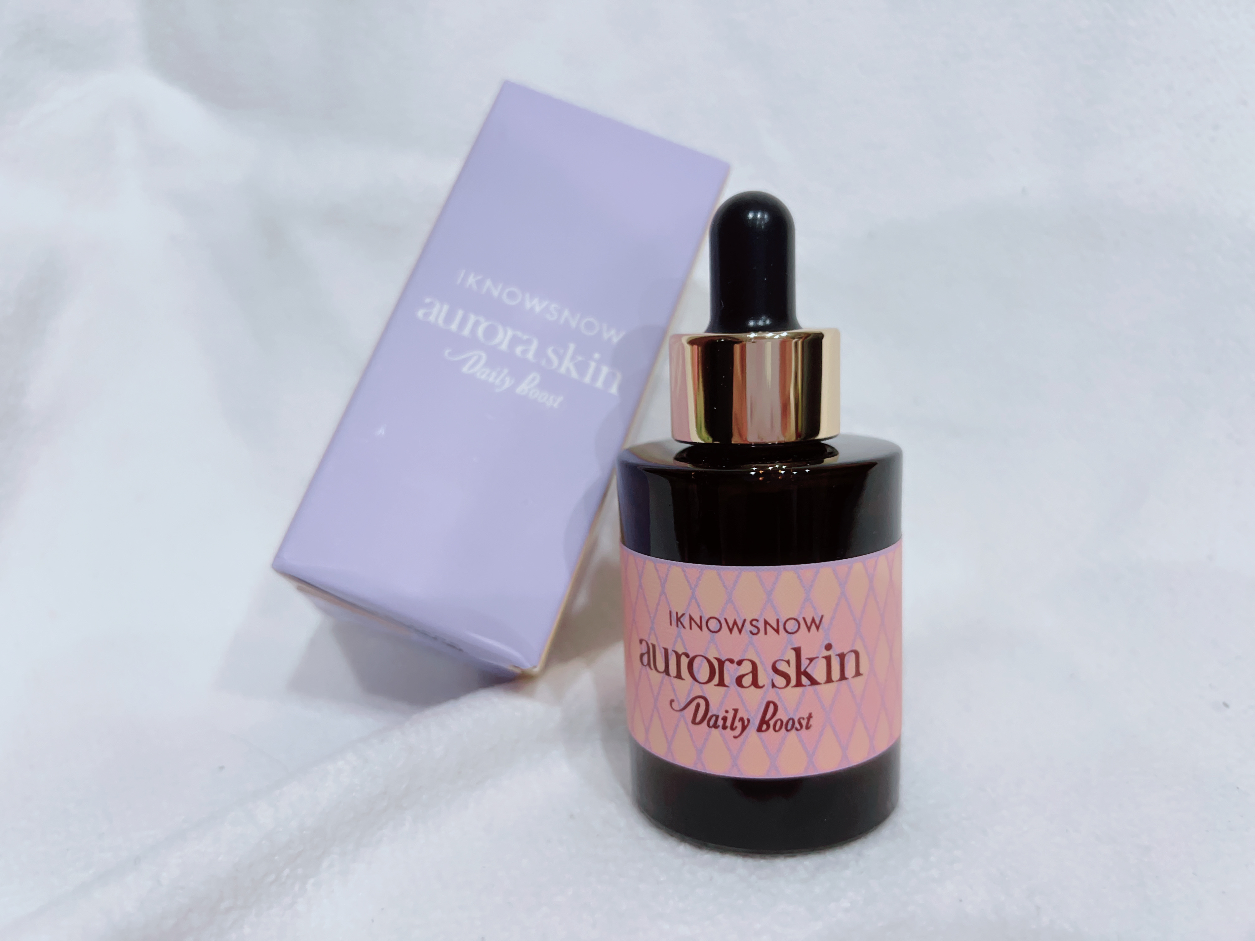 オーロラスキン デイリーブースト/IKNOWSNOW/美容液を使ったクチコミ（2枚目）