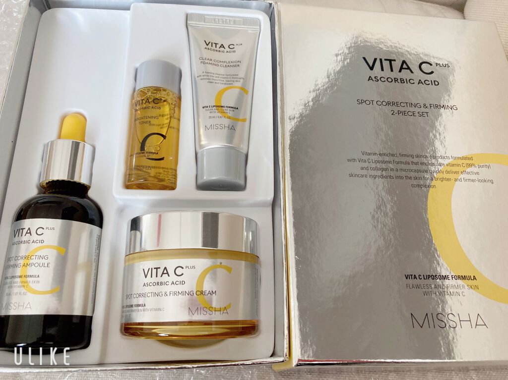 ビタCプラススポットコレクト&ファーミングクリーム/MISSHA/フェイスクリームを使ったクチコミ（1枚目）