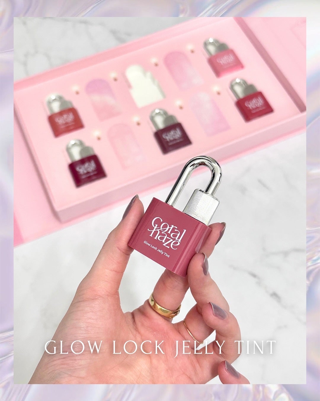 グロウロックゼリーティント/Coralhaze/リップティントを使ったクチコミ(3枚目)